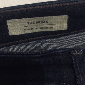 AG ‘Prima’ Mid Rise Cigarette Jeans